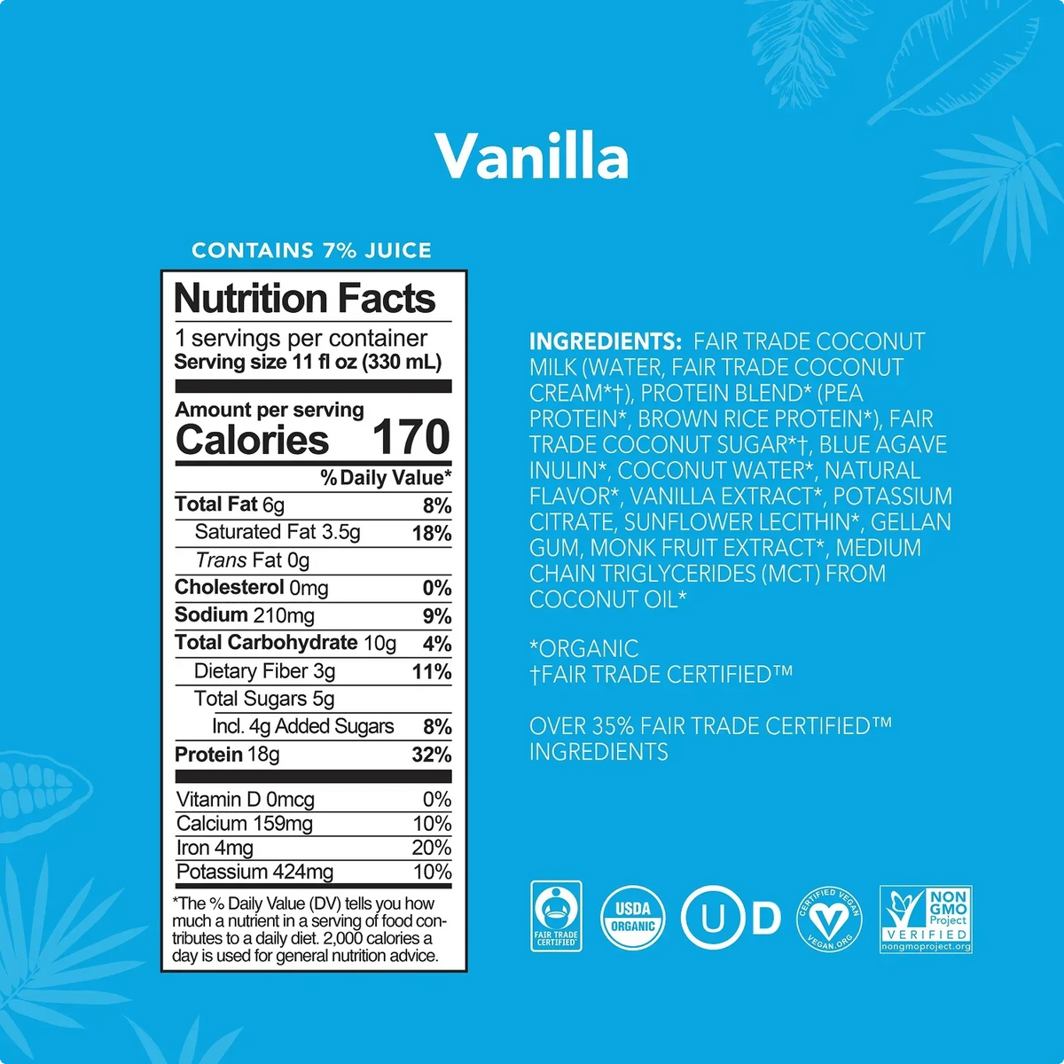 Vanilla - Protein Drinks - Protein-Packed and Ready to Go G0