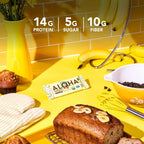 Banana Bread Chocolate Chip - Protein Bars - Plant-Based Fuel for Busy Days
