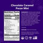 Chocolate Caramel Pecan - Mini Bars - Plant-Based Fuel for Busy Days