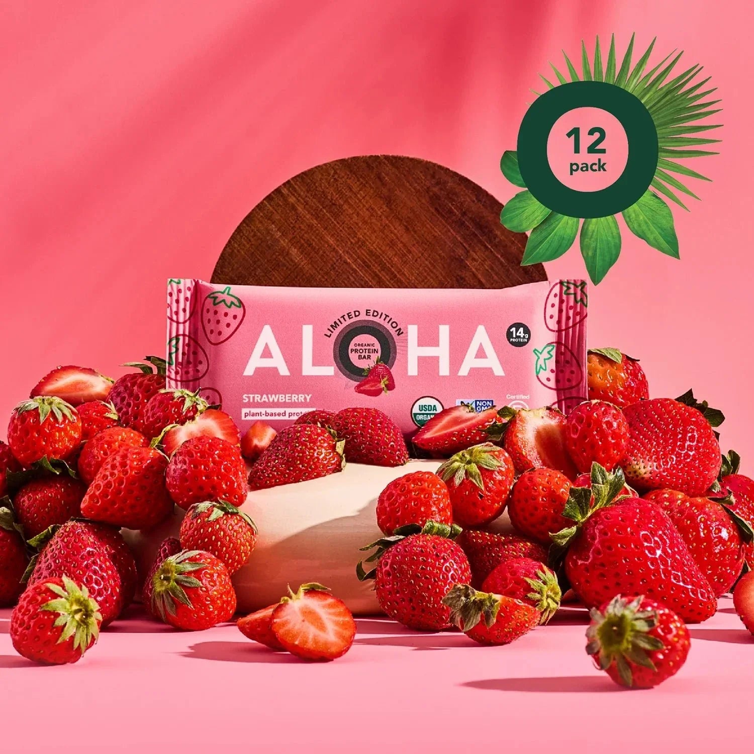 Strawberry - Protein Bars - Protein-Packed and Ready to Go